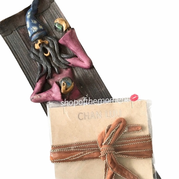 new last1 ❉ Chan Luu ❉ Chiffon Necklace ❉ Cognac - Picture 4 of 11